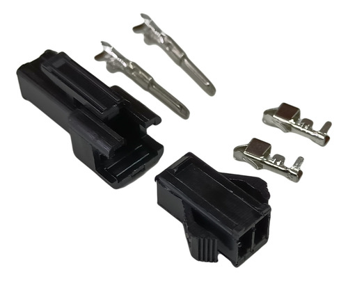 Conector Jst 2 Pines, Paso 100 / 2.54 Mm (150 Juegos)