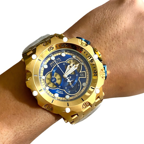 Relógio 27791 Venom Hybrid Banhado A Ouro 18k 100% Original
