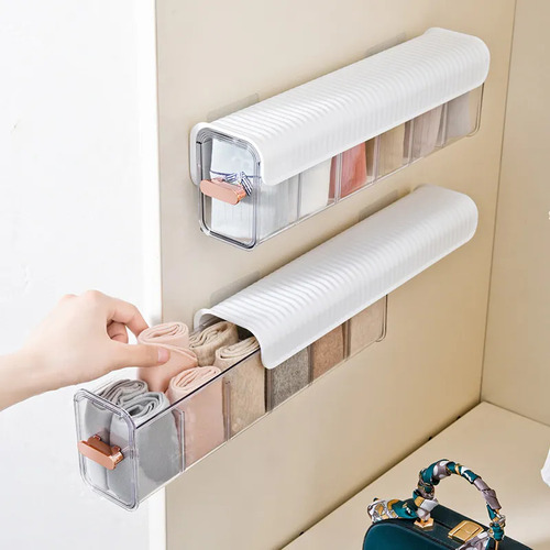 Cajón De Pared De 1 Pieza, Organizador De Ropa Transparente