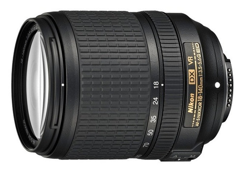 Lente Nikon Af-s 18-140mm Vr F/3.5-5.6g Dx Nuevo 2019