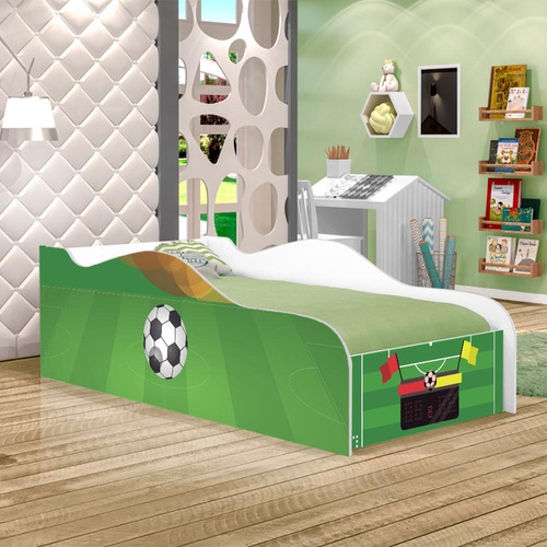 Mini Cama Fun Campo De Futebol