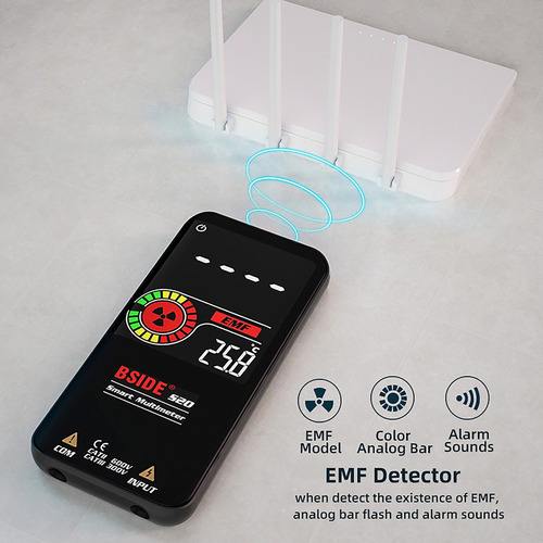 Multímetro Inteligente Emf Electromagnético