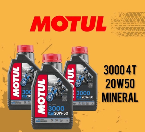 Aceite Motul 4t 20 50 Mineral Original