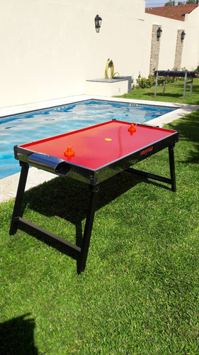 Imagen 2 de 4 de Alquiler Juegos Metegol Tejo Ping Pong Pool Plaza Blanda