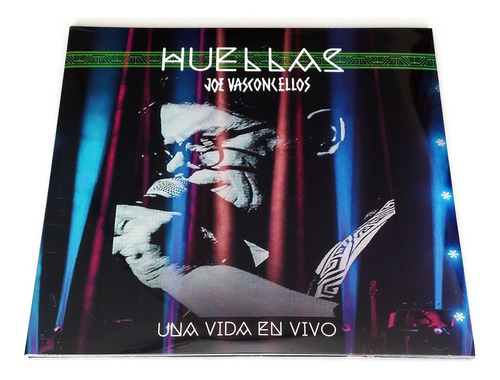 Vinilo Joe Vasconcellos / Huellas Una Vida En Vivo / Sellado