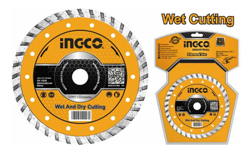 Disco Widia Ultra Fino Turbo 115mm 0.8mm Ingco Dmd031151ht