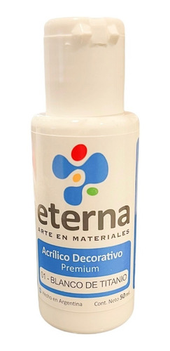 Acrilico Decorativo Premium Eterna 50ml Colores Eleccion