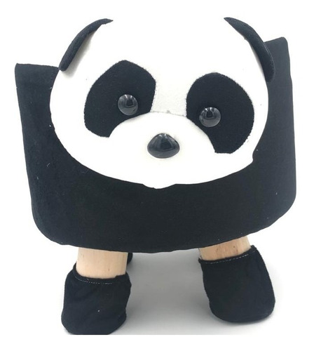 Imagen 1 de 1 de Banquito Sillón Infantil Forma Animales Peluche Niño
