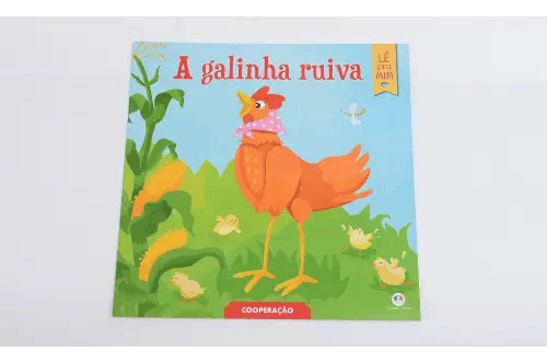 A galinha ruiva, de Ciranda Cultural. Lê pra mim Editorial Ciranda Cultural Editora E Distribuidora Ltda. em português, 2022