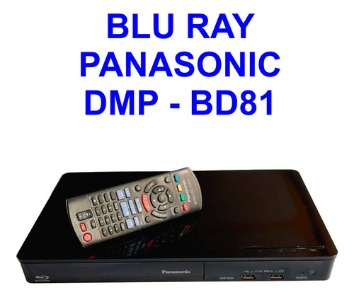 Blu Ray Panasonic Dmp-bd81