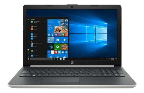 Notebook Hp 15-da2030la Intel Core I3 4gb Ram 256gb Ssd W10 Color Plata