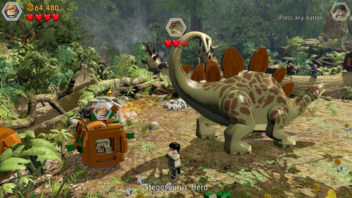 Lego Jurassic World Standard Edition Ps4 Físico (Usado)
