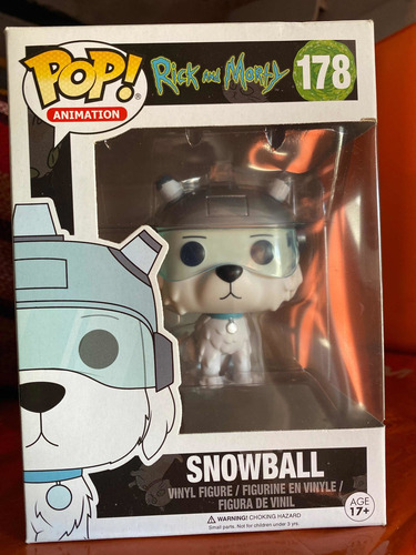 Funko Pop Snowball 178 Rick And Morty