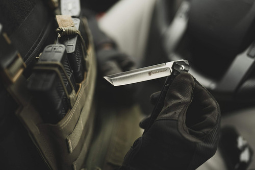 Smith & Wesson - Cuchillo Plegable Ultra Deslizante De Acero