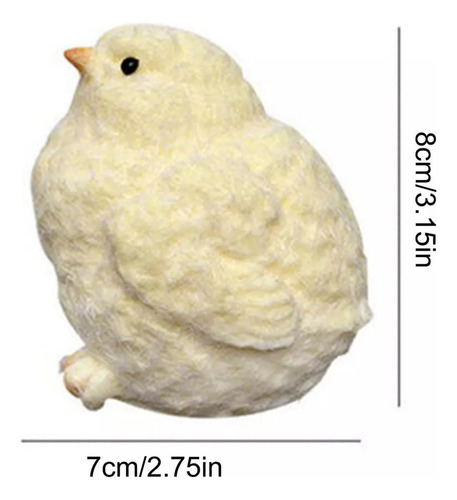 1 X Taba Soft Chicks | Pollo Taba Squishy De 3 Pulgadas