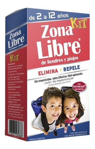 Imagen 1 de 3 de Zona Libre Kit X 1 Estuche. Directo De Fábrica.