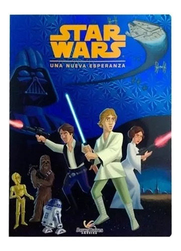 Libro Star Wars Una Nueva Esperanza Tapa Dura Disney Oferta