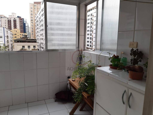 Imagem 19 de 30 de Apartamento Com 3 Dormitórios, Depêndencia De Empregada, 1 Vaga À Venda, 169 M² Por R$ 680.000 - Boqueirão - Santos/sp - Ap10386