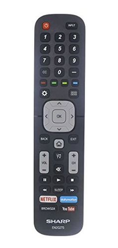 Control Remoto Original De Sharp En2g27s Tv Con Netflix Yout