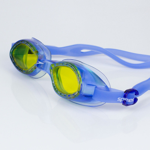 Gafas de natación Speedo Legend, 3 colores disponibles, color azul/amarillo