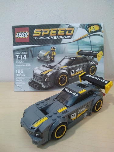 Lego 75877 Speed Champions - Mercedes Amg Gt3 (solo Auto)