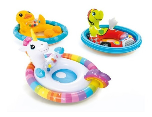 Imagen 3 de 4 de Flotador Salvavidas De Pato Inflable Piscina Playa Intex