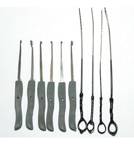 Imagen 4 de 5 de Kit Extractores Llaves Rotas Partidas Quebradas 10pz Goso