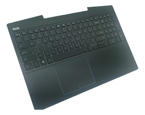 Carcaça Palmrest Notebook Dell G3 15 3500 3590 Retroilumin. Cor Preto