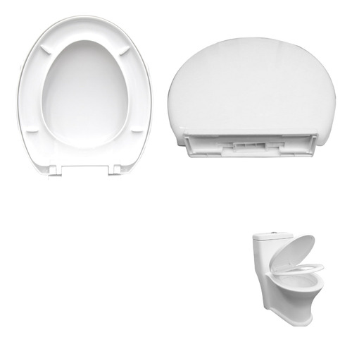 Asiento Wc Blanco Siberia /etna De Castel