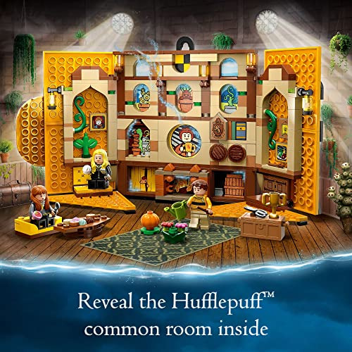 Banner Lego Da Casa Lufa-lufa De Harry Potter 76412 - Hogwar