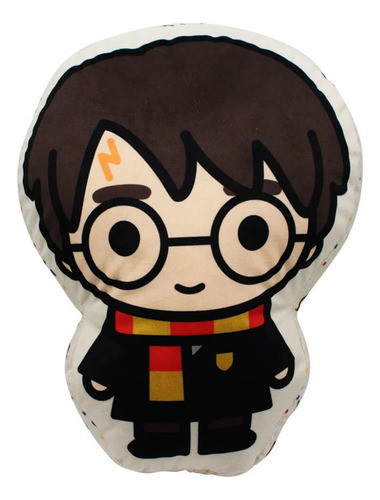 Almofada Formato Fibra Harry Potter