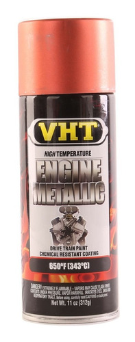 Pintura En Spray Vht Engine Metallic Alta Temperatura Red