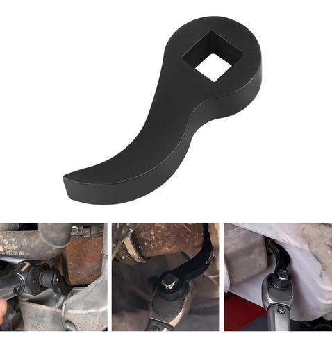4 Cabezal Adaptador De Palanca De Palanca De 12,5 Mm Negro