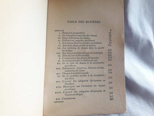 Imagen 4 de 6 de La Lutte De Classes Raymond Aron Gallimard En Francés