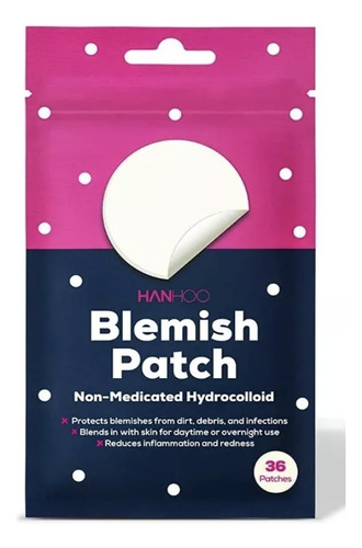 Hanhoo Parche Para Imperfecciones Hidrocoloide 36 Pzs Tipo De Piel Todo Tipo De Piel