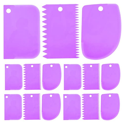 Raspador De Masa Púrpura De Plástico Upkoch - Juego