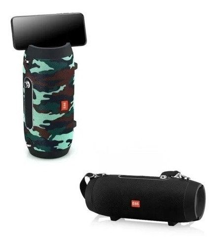Imagen 1 de 10 de Parlante Bluetooth Portátil Usb Radio Fm Altavoz Potente