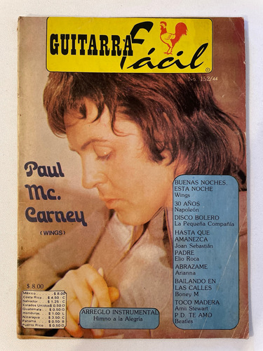 Revista Guitarra Facil #152 Paul Mccartney Napoleon Joan Seb (Usado)