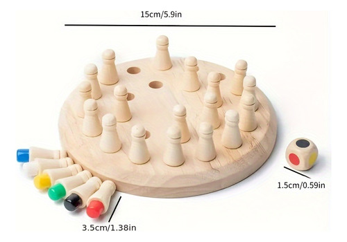 Ga Juego De Memoria De Madera