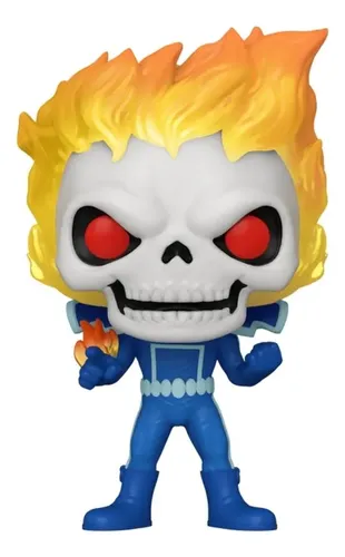 Funko Pop Motoqueiro Fantasma Ghost Rider Marvel | MercadoLivre