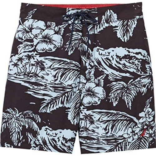 Nautica Hombres Swim E-board Short. Elastic Waist, P672s