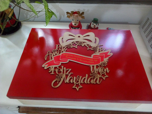 Imagen 3 de 10 de Cestas De Madera Cajas Con Tapa De Madera O Vidrio Huacales