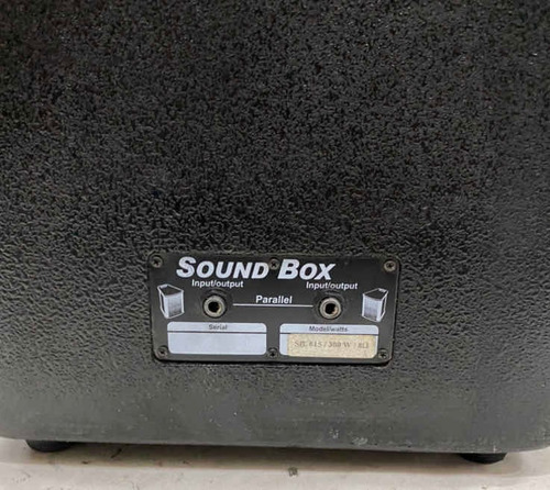 Caixa Acústica Passiva Soundbox Sb615 300w Novo Mostruario