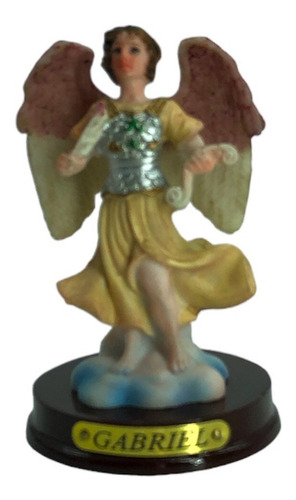 Figura De Resina Juego 7 Arcángeles 8 Cm