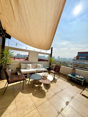 Arriendo Las Condes Amoblado 1d + 1 B + Terraza Privada