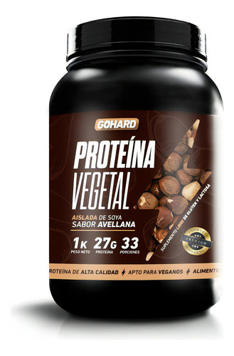 Proteína Vegetal Avellana 33 Servicios Gohard