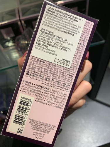 Trésor Midnight Rose Edp 50ml + Brinde - 100% Original