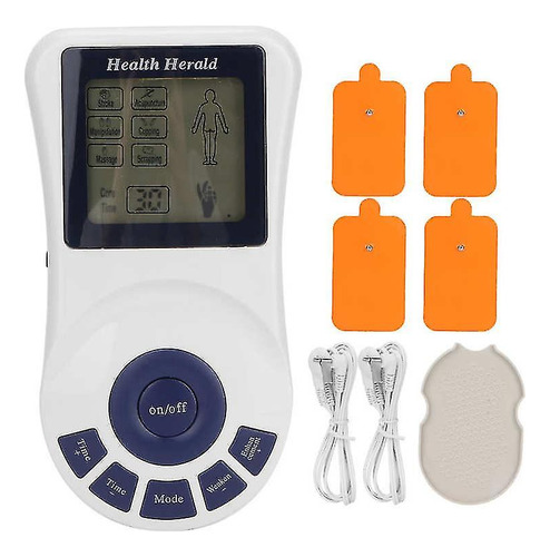 Pulse Massager With Voice Digital Muscle Pain Relief Device