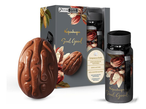 Ovo Páscoa Soul Good Garrafa Zero Lactose Açúcar Glúten