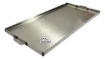 Comprar Comal\u002Fplancha Liso De Acero Inox  80x40 Cm Negocio